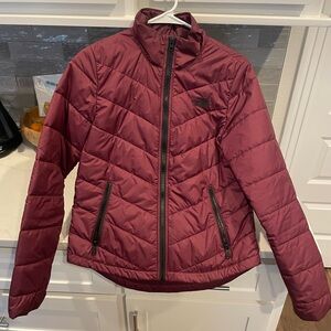 The North Face Women's Maroon Puffer Jacket
